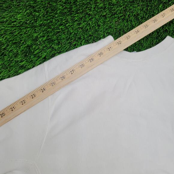 Vintage 90s Brown Sweatshirt Womens XL 21x24 White - Picture 3 of 15